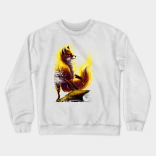 Fox Fire Crewneck Sweatshirt